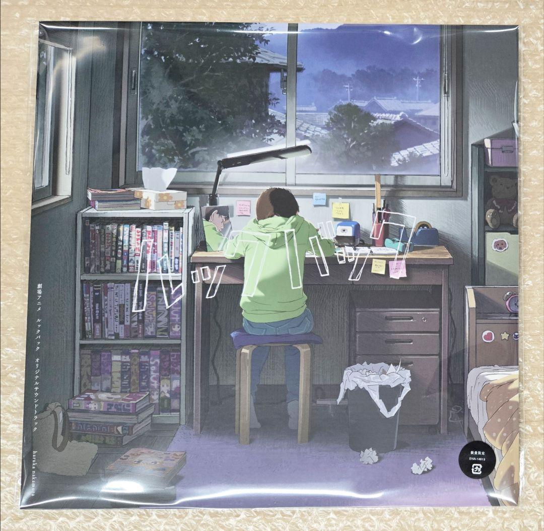 ルックバック レコード 缶バッジ&ショッパー付き 会場限定品