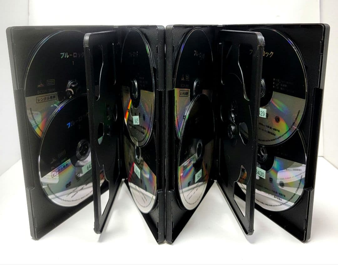 【新品ケース収納】　ブルーロック DVD全8巻セット　レンタル落ち