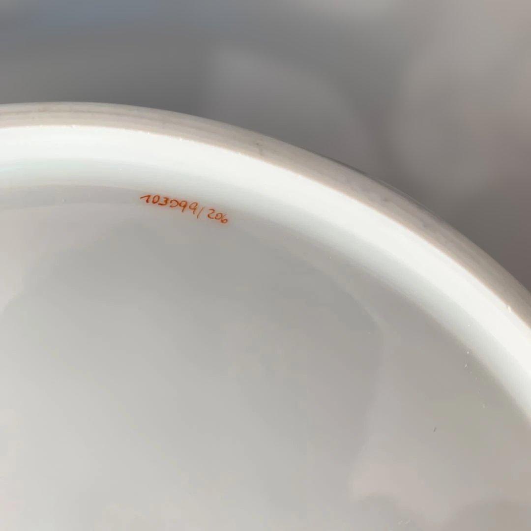 マイセン　bフォーム　黄色　箱有り　プレート　お皿　 ディスプレイプレート