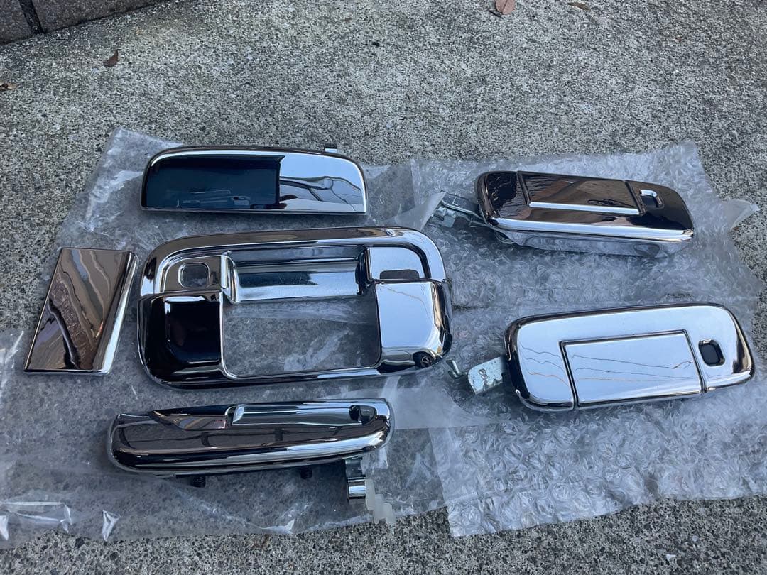 17エブリィ　ドアハンドルメッキ