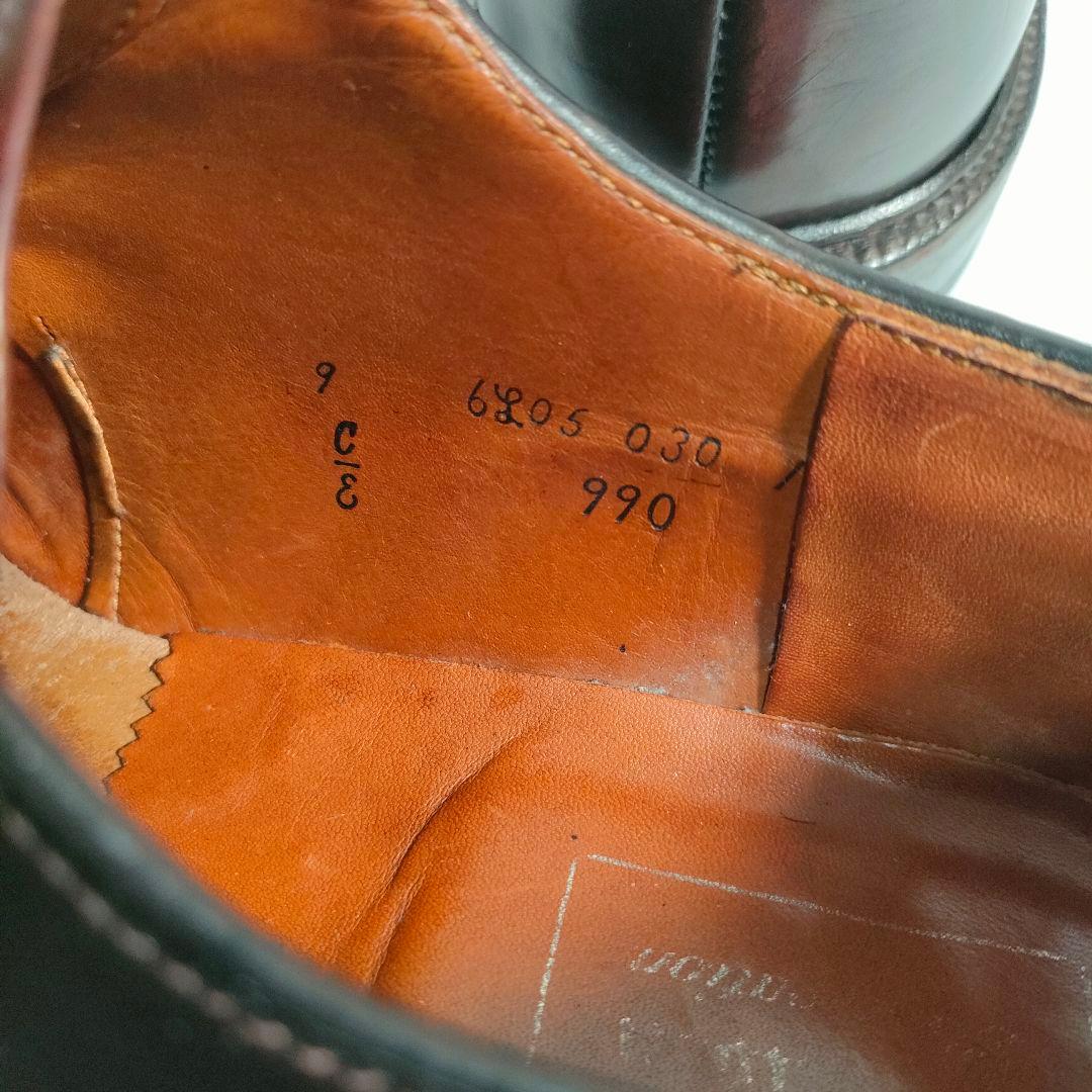 【SALE】Alden 990 コードバン プレーントゥ 9D バリーラスト