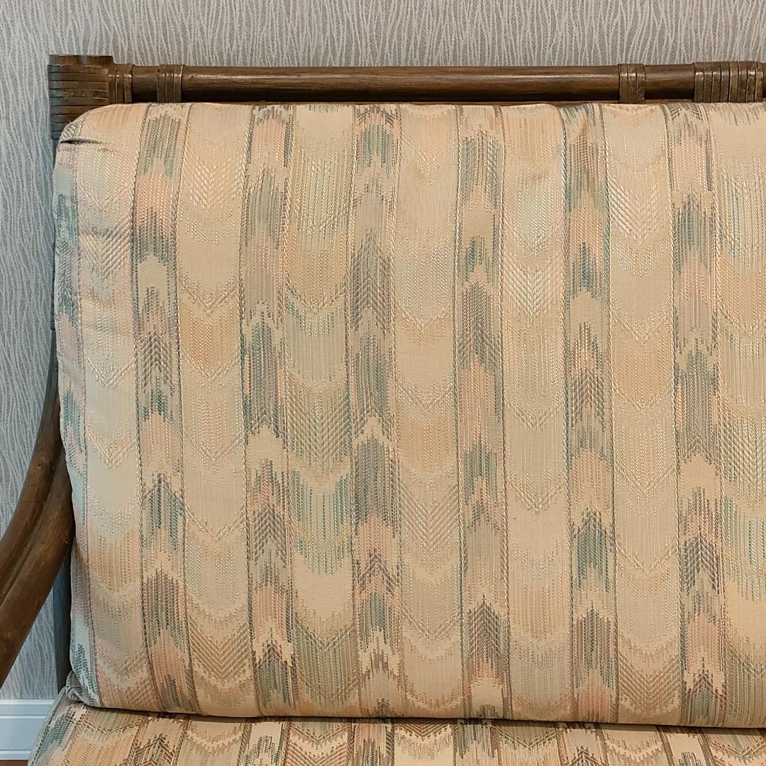 美品　KOSUGA　MEHITABEL　コスガ　アジアン家具　2人掛けソファ