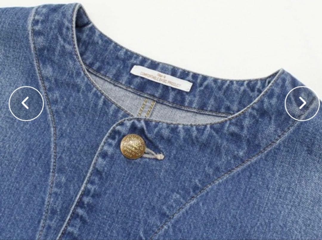 RNA-N J2149 ノーカラービッグカバーオール 新品未使用❣️