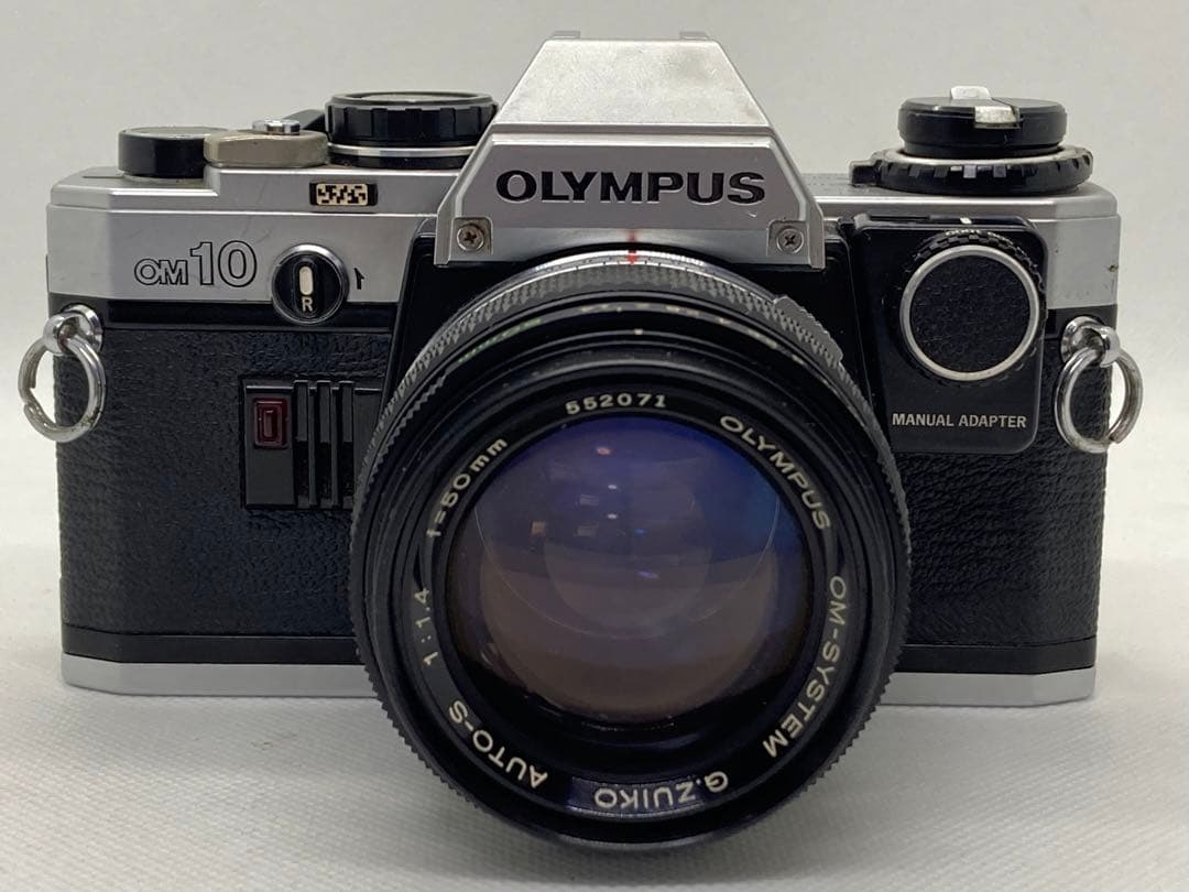 Olympus OM-10 Zuiko 50mm 1.4 マニュアルアダプター付