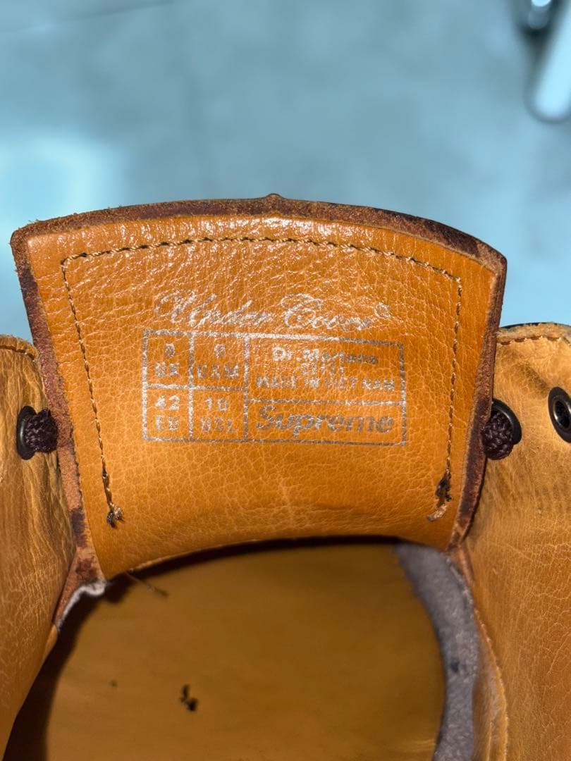 Dr.Martens×Supreme×UNDERCOVER 3ホール シューズ