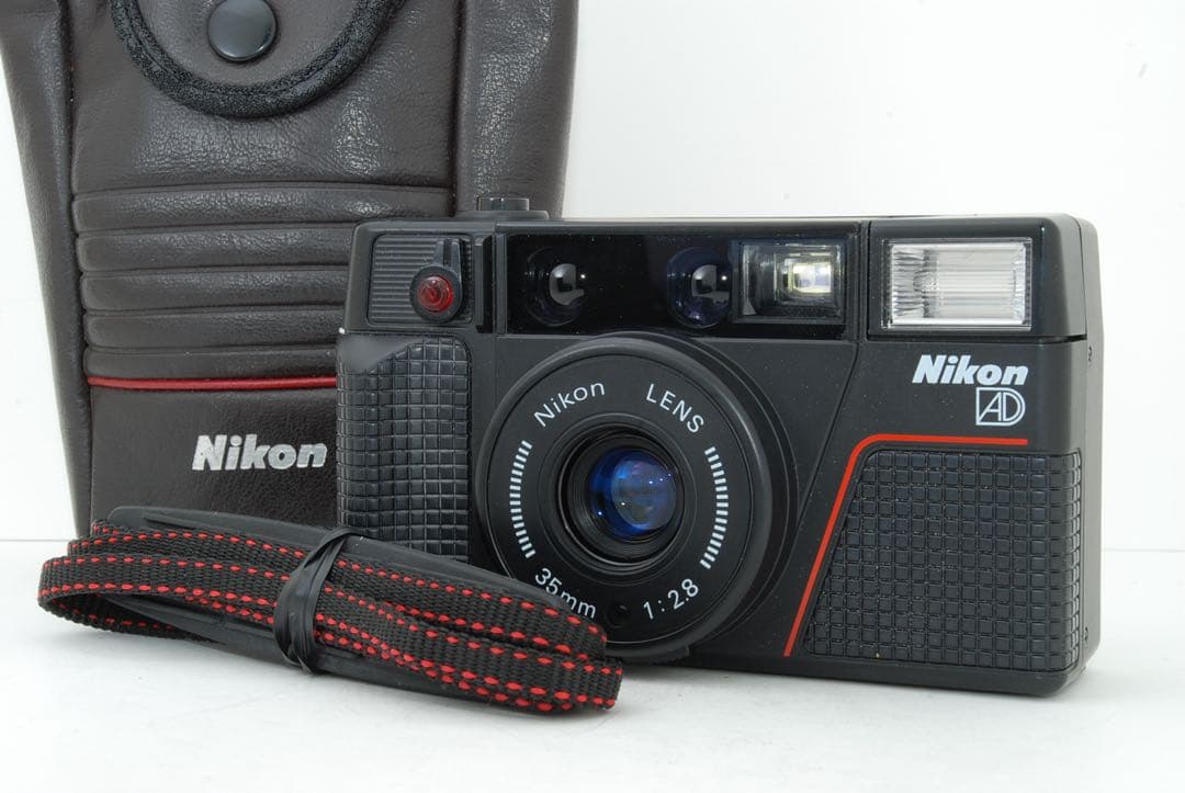 【美品】Nikon L35 AD2 完動品 純正ストラップ&ケース付き #b01