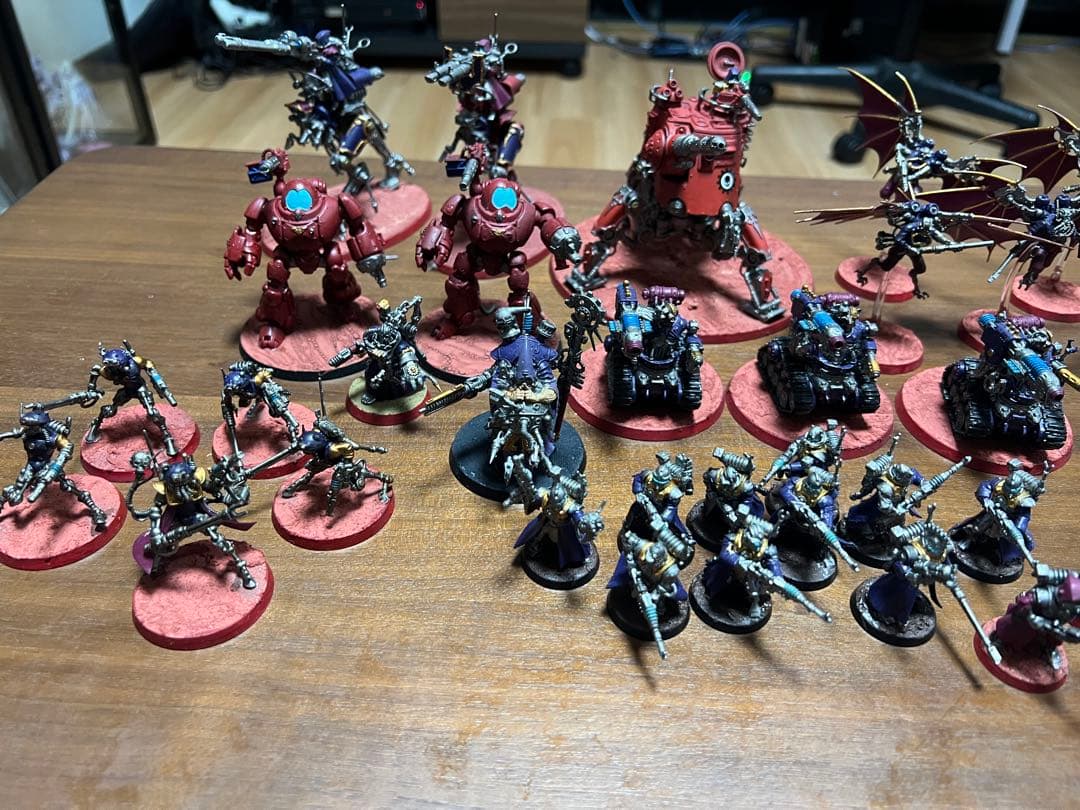 ウォーハンマー　メカニカスセット　塗装済み