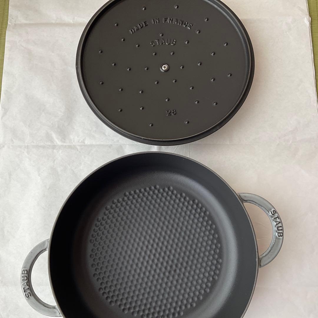 staub ストウブ　ニダベイユ ソテーバン 28cm