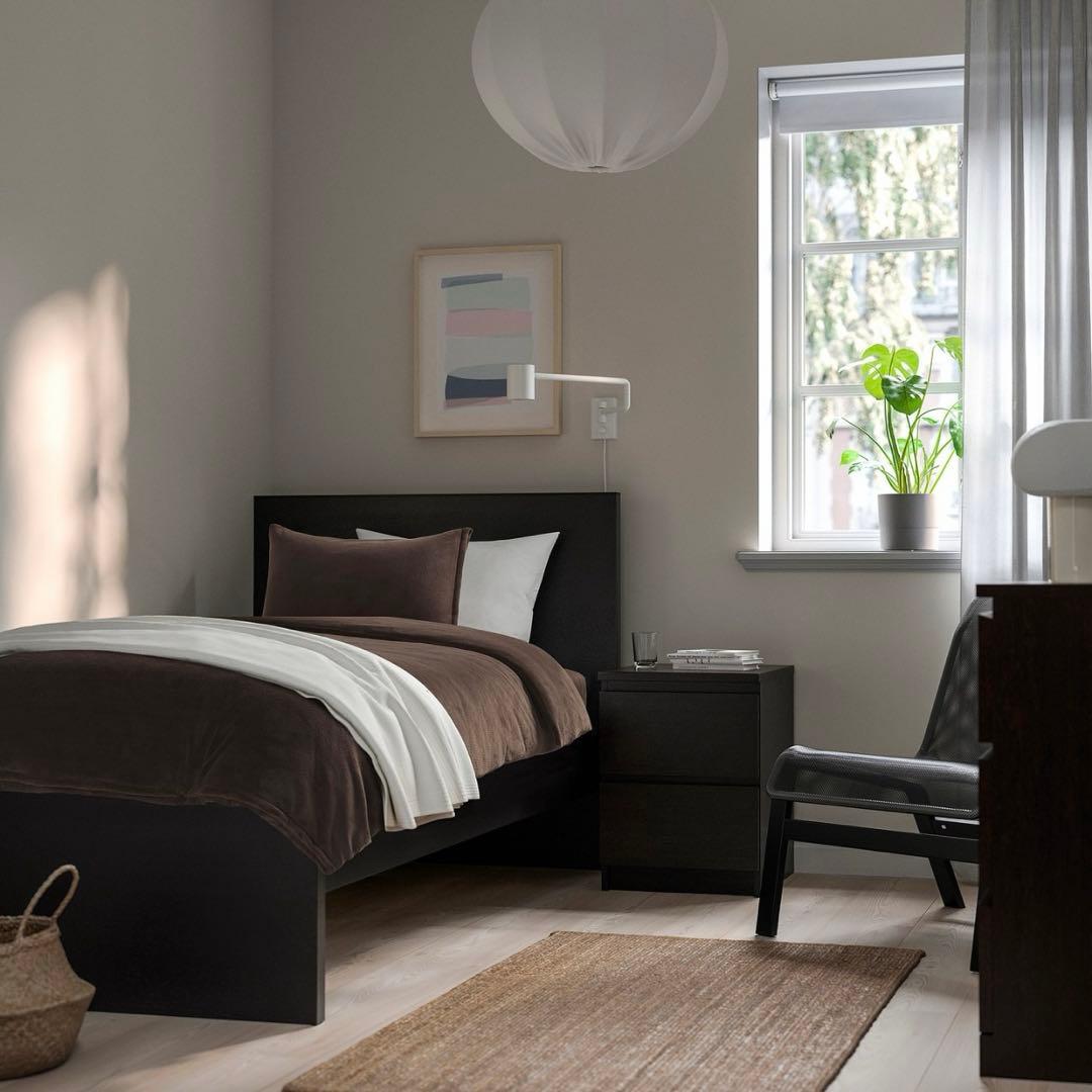 IKEA KRANSSALVIA シングルシーツセット 2個