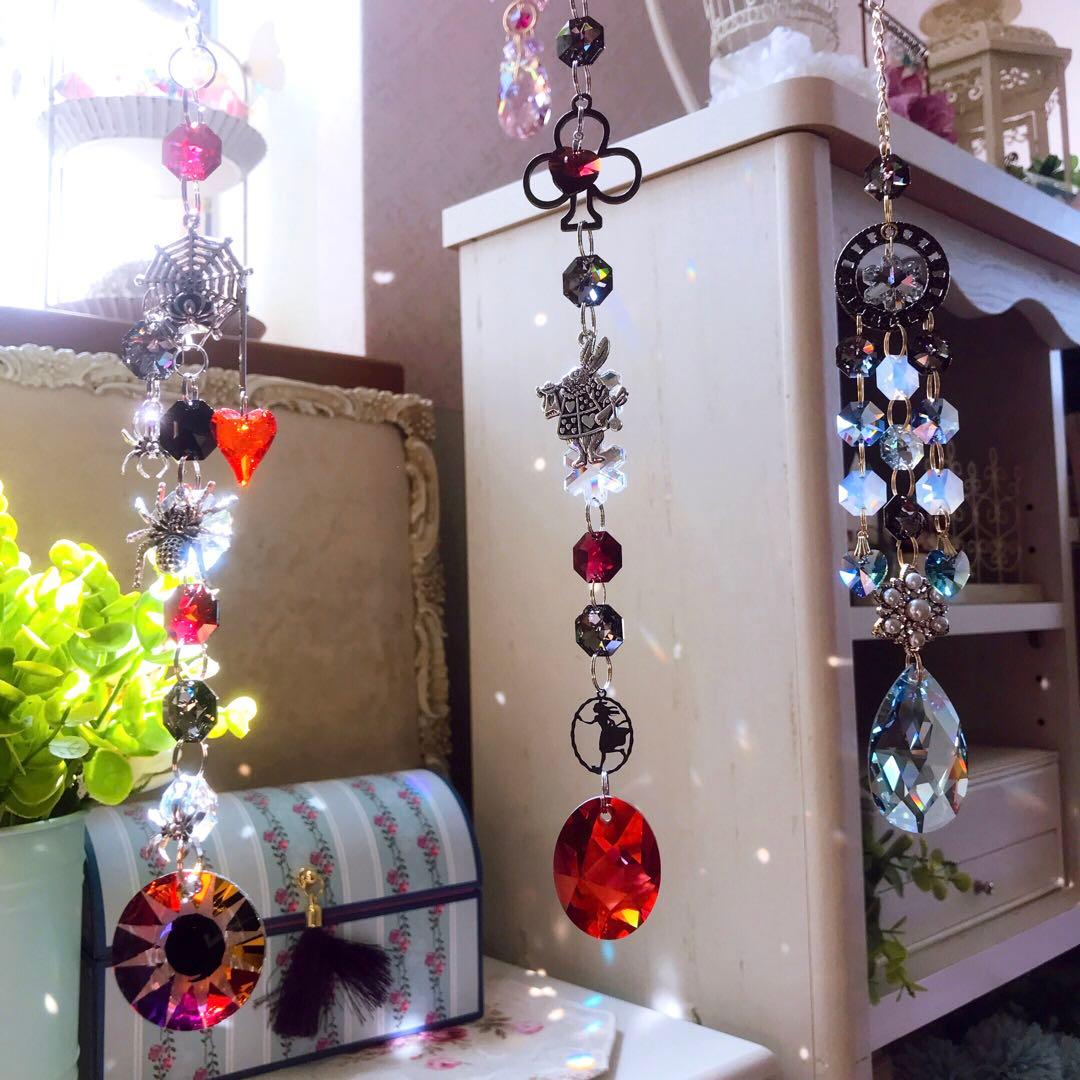 ブルーシェード50ミリ*✩‧₊˚ペアシェプ♡サンキャッチャー