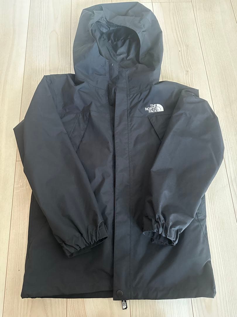 ノースフェイスキッズ　スクープジャケットNPJ62275 美品150黒