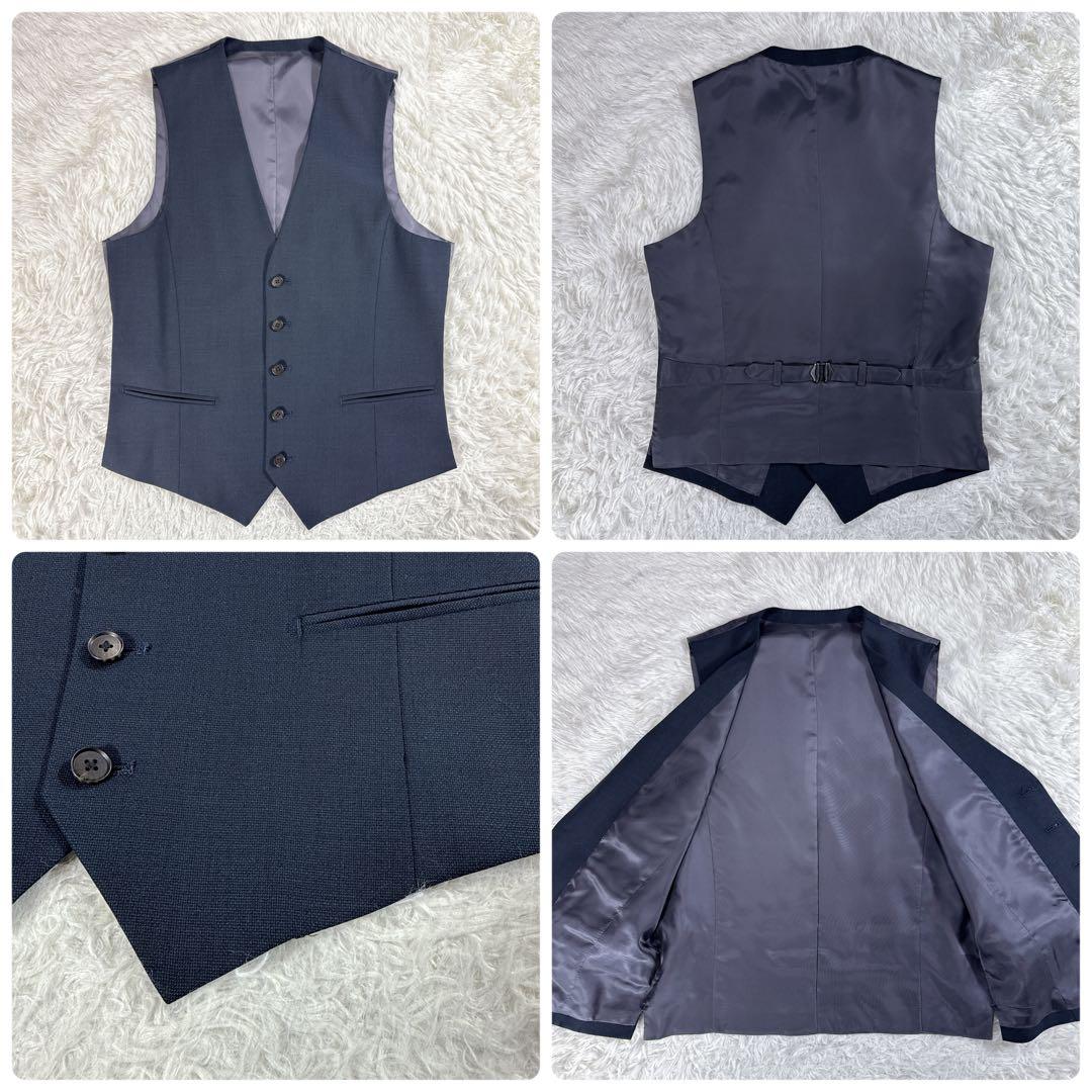 【極美品】サヴィルロウ STOVEL & MAISON スリーピーススーツ Y6