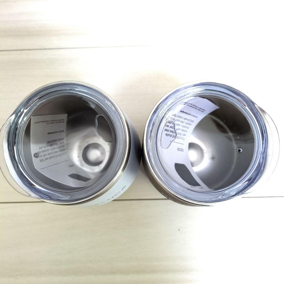 新品 ハワイ限定 DEAN&DELUCA ステンレスタンブラー 白黒 箱付 レア