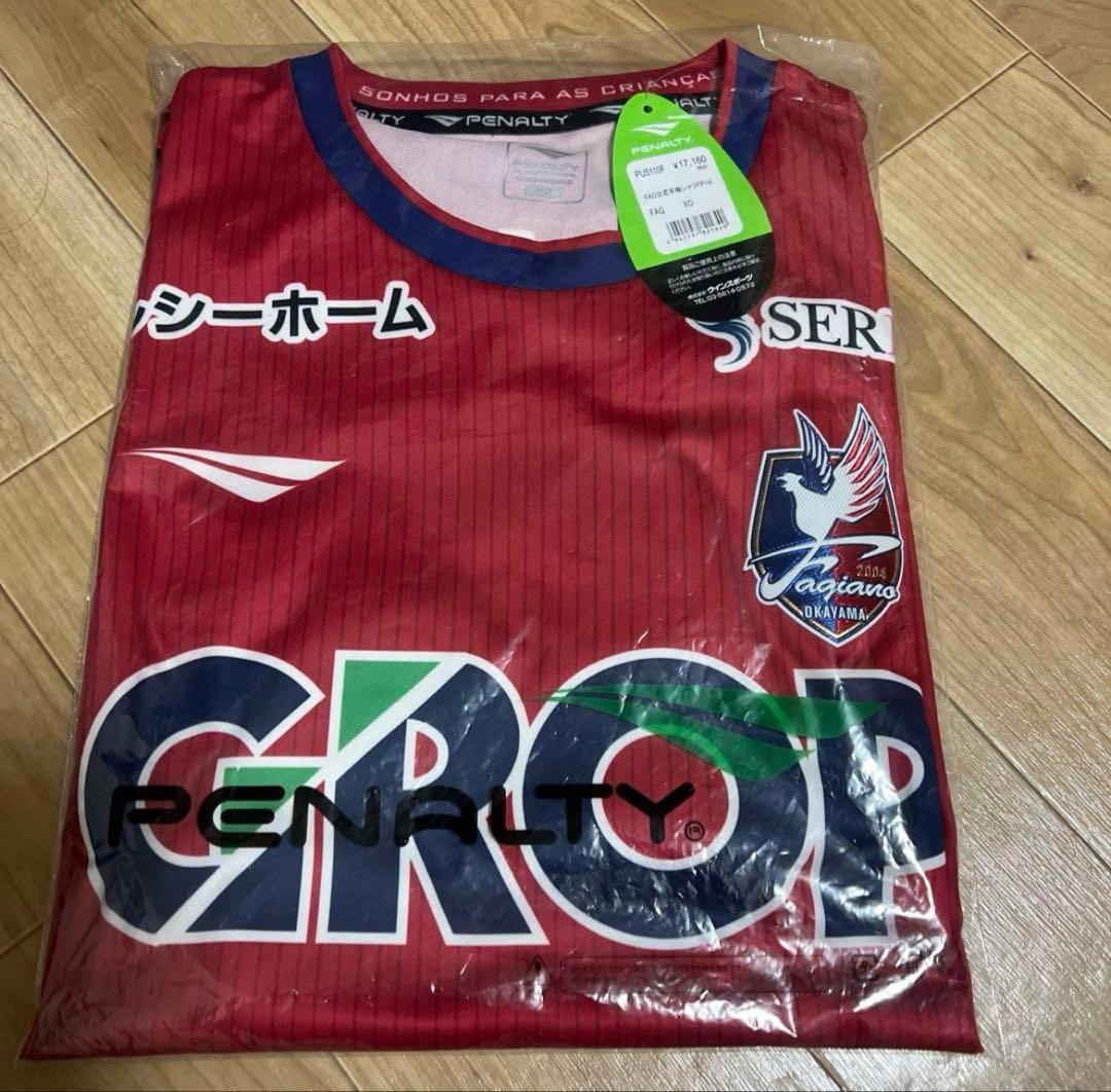 ファジアーノ岡山　2025年　XOサイズ　ユニフォーム【江坂　任選手】