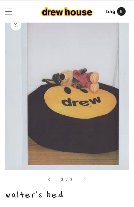 drew house クッション　完売品