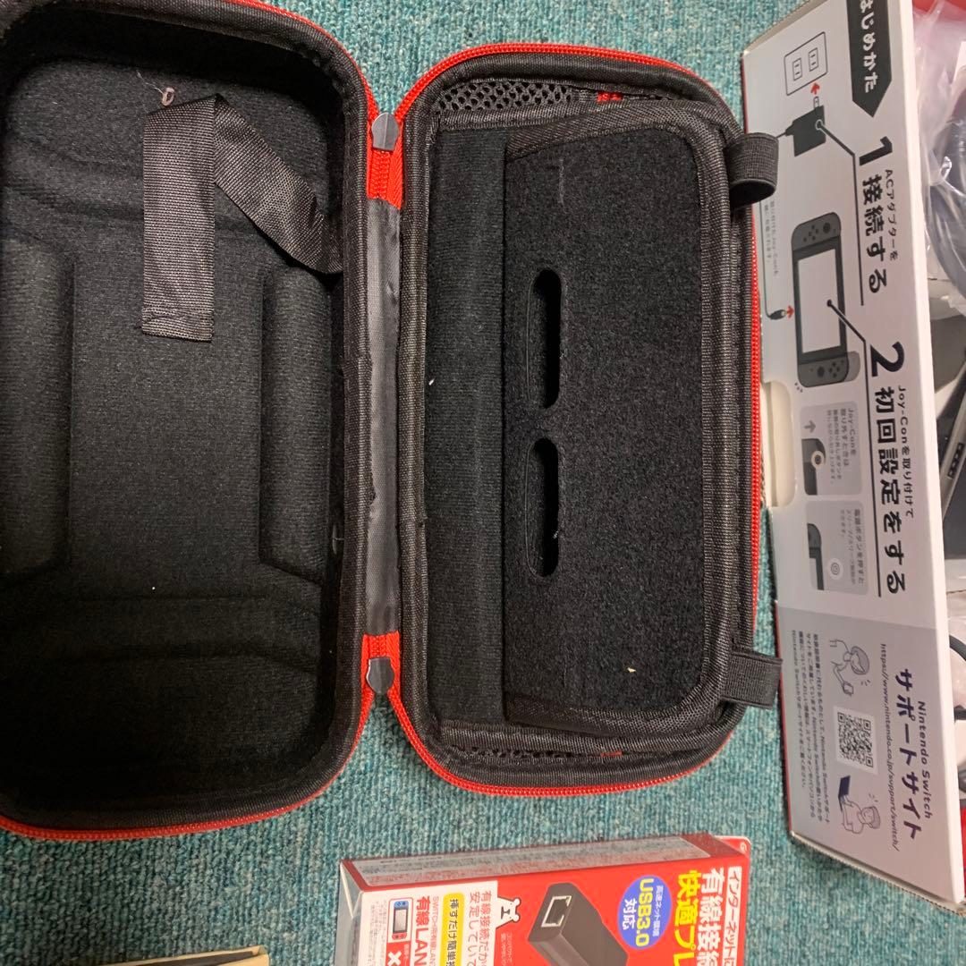 Nintendo Switch 本体 + コントローラー2個 SD 128gb