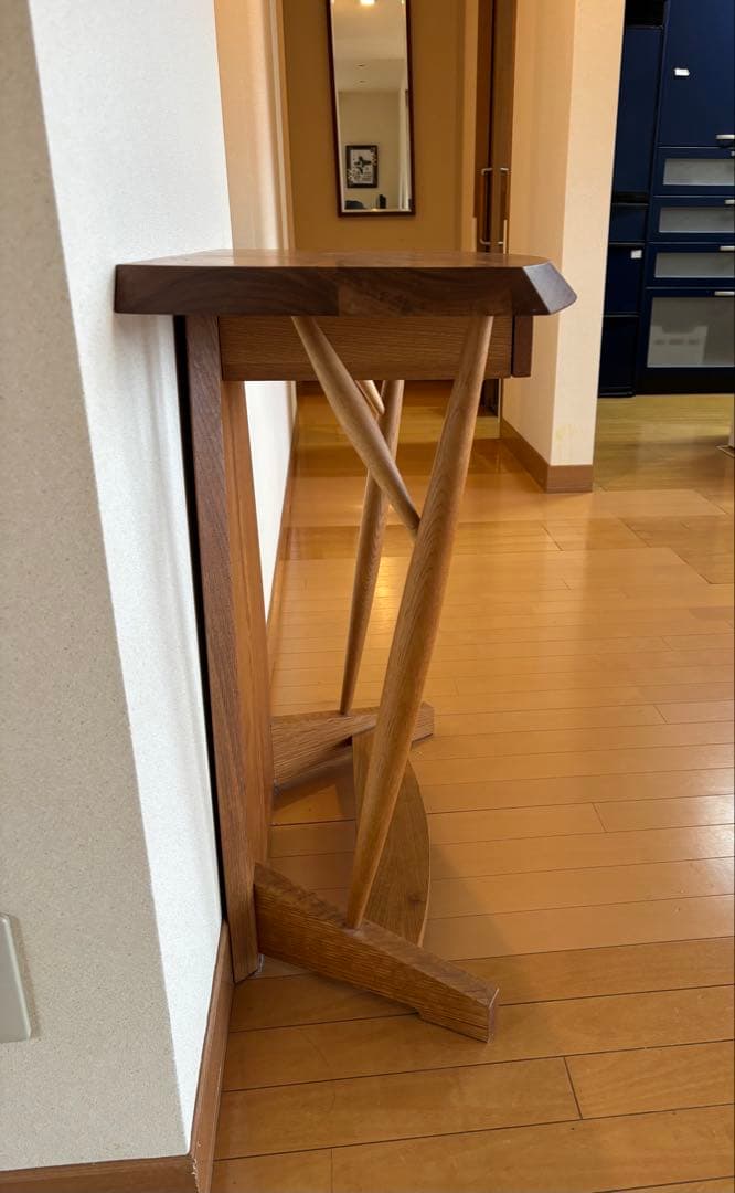 木製コンソールテーブル