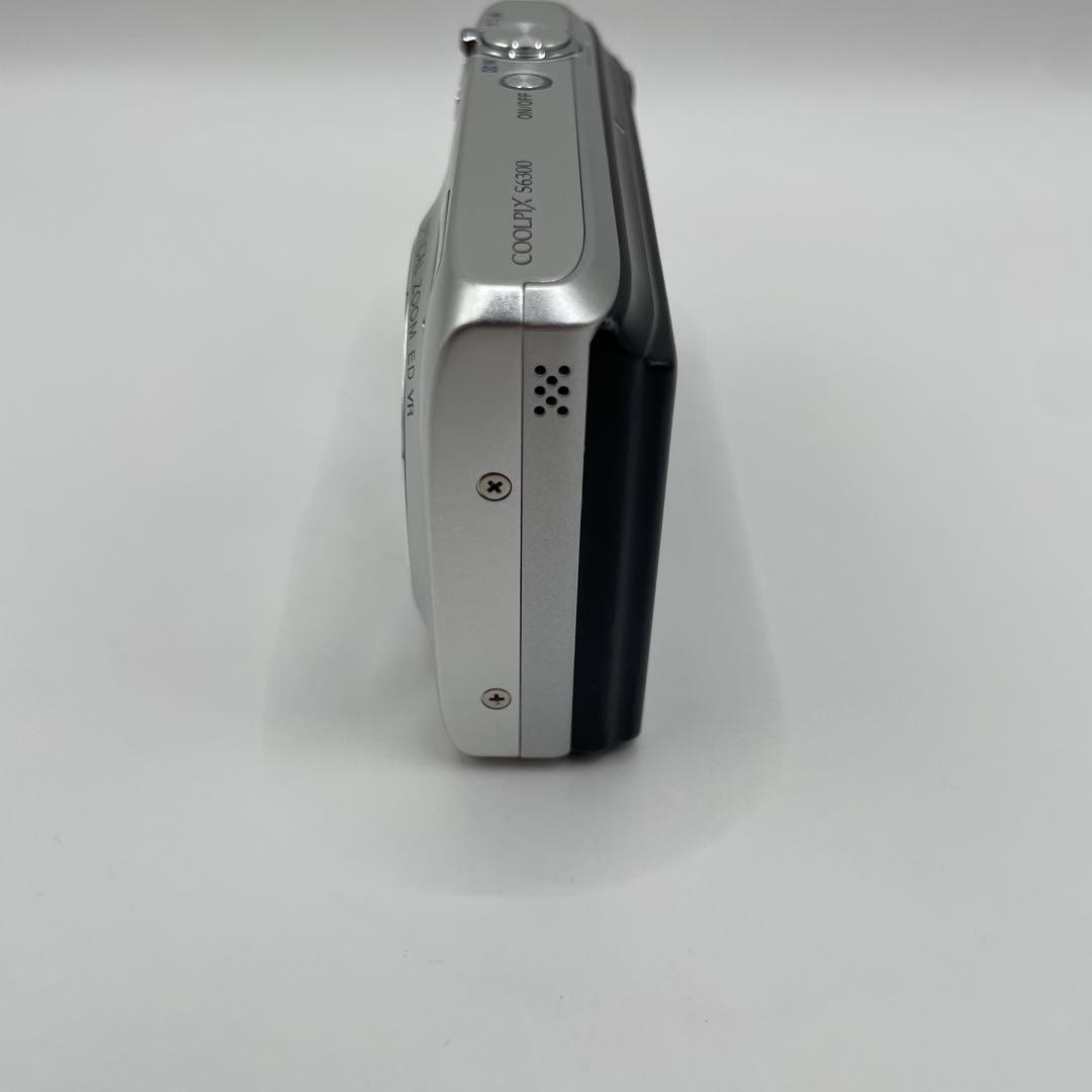 【動作品】Nikon COOLPIX S6300 シルバー コンデジ