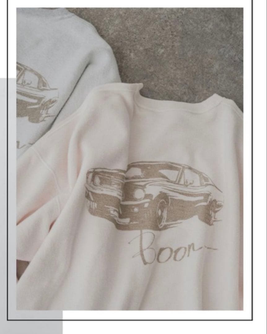 Spick and Span Higuchi*S リバーシブルスウェット