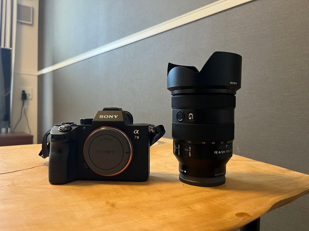 SONY α7 III FE24-105mm F4 Gレンズ付き