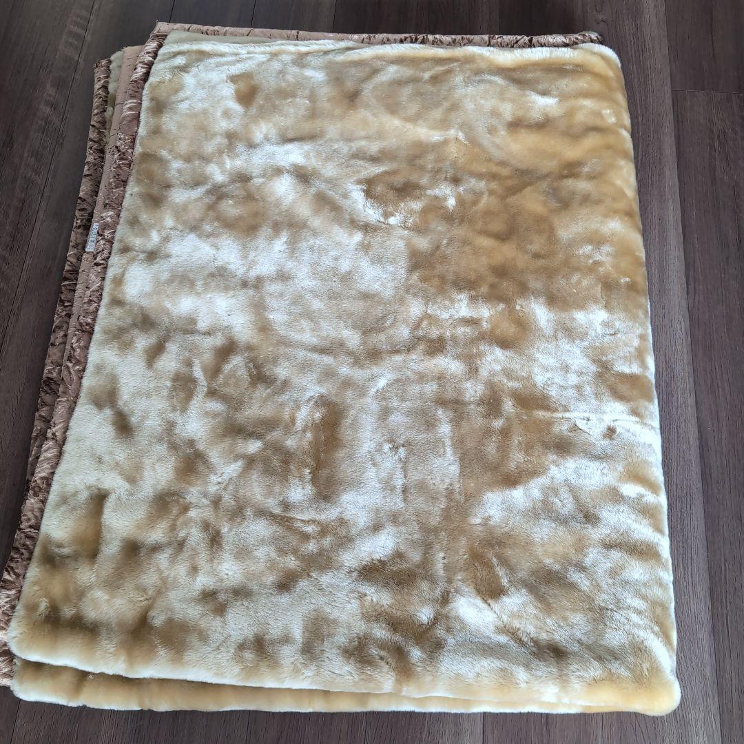 新品未使用ダブル毛布ロマンス小杉ROMANCEブランケットコレクション日本製