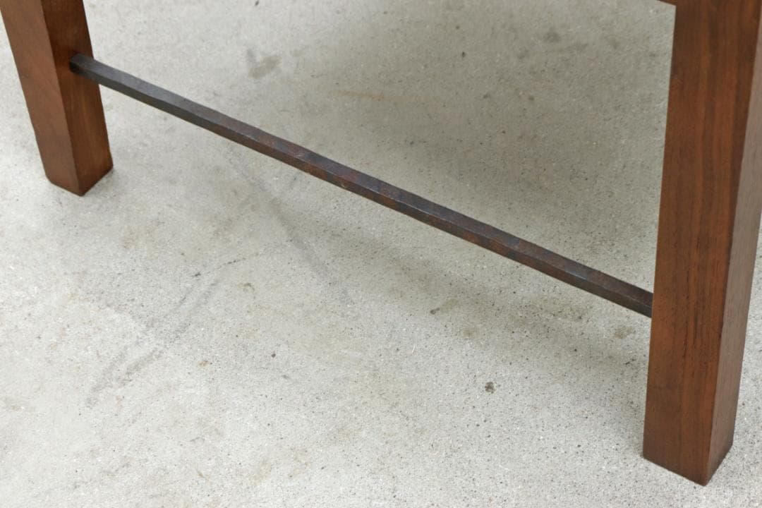 AREA エリア A-1-A 本革 ウォールナット アーム ダイニングチェア 2