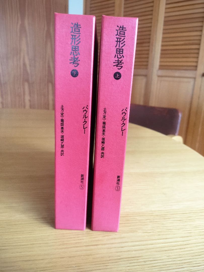 パウル・クレー 造形思考 1973年版 上下セット
