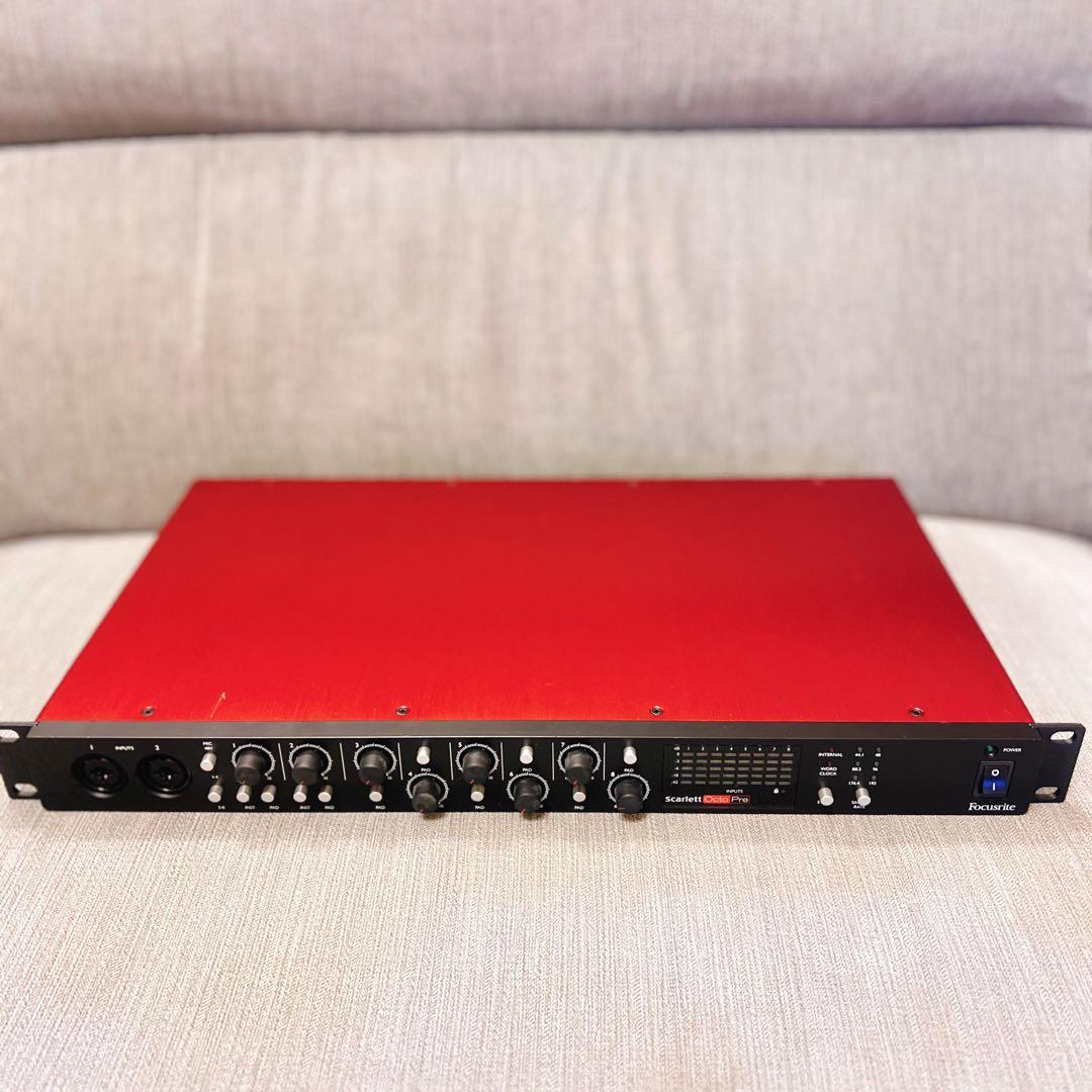 【完動美品】Focusrite Scarlett Octopre マイクプリ