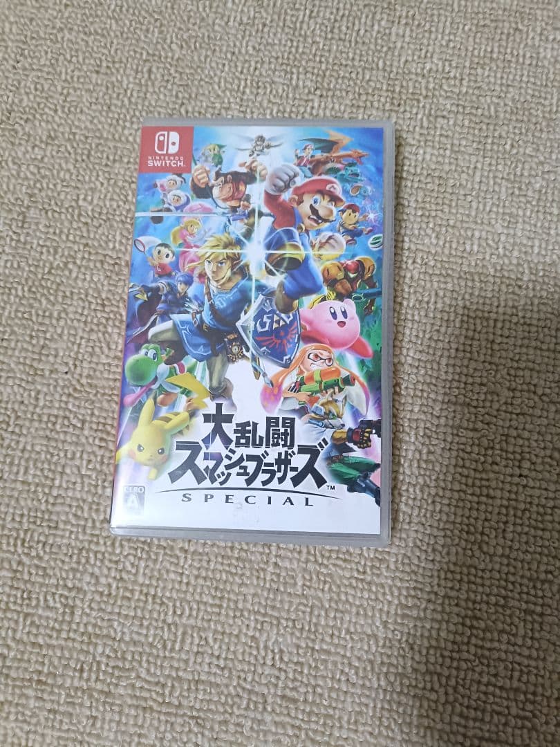 Nintendo Switch 本体 充電器、ドッグ付き、スマブラカーセット付き