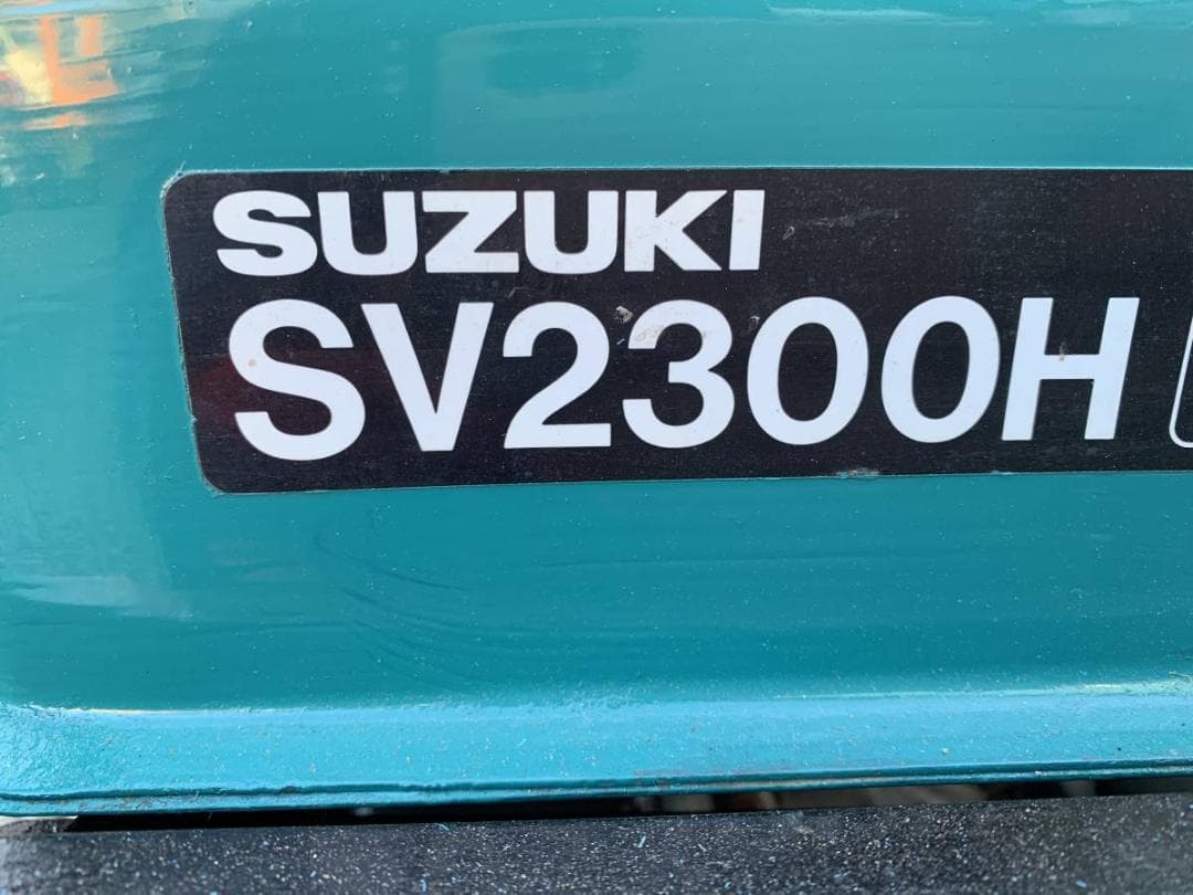 6ヵ月保証付き☆SUZUKI スズキ 発電機 SV2300H　エンジン式