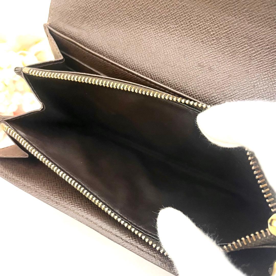 ポルトフォイユサラ ダミエ ルイヴィトン LOUIS VUITTON 長財布
