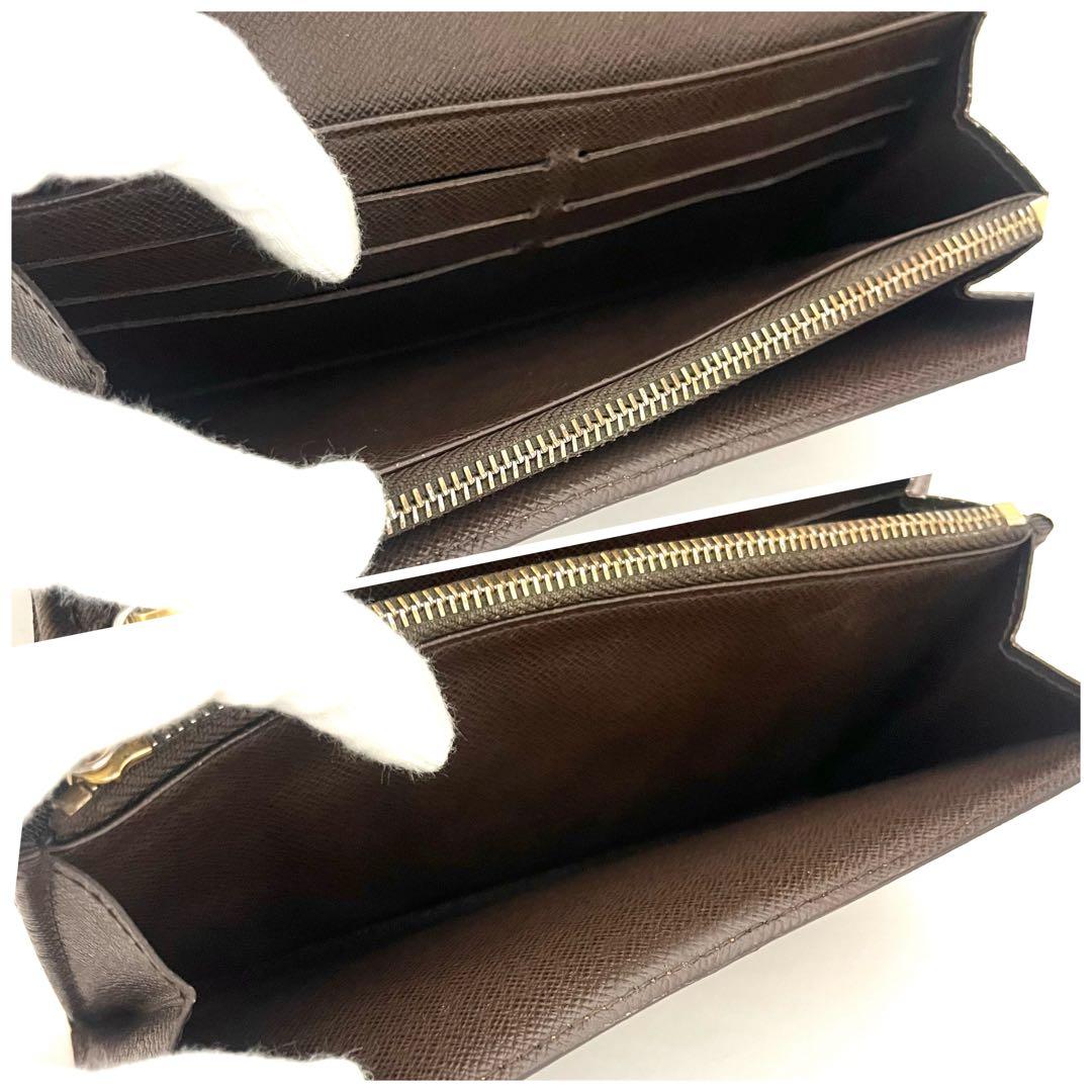 ポルトフォイユサラ ダミエ ルイヴィトン LOUIS VUITTON 長財布