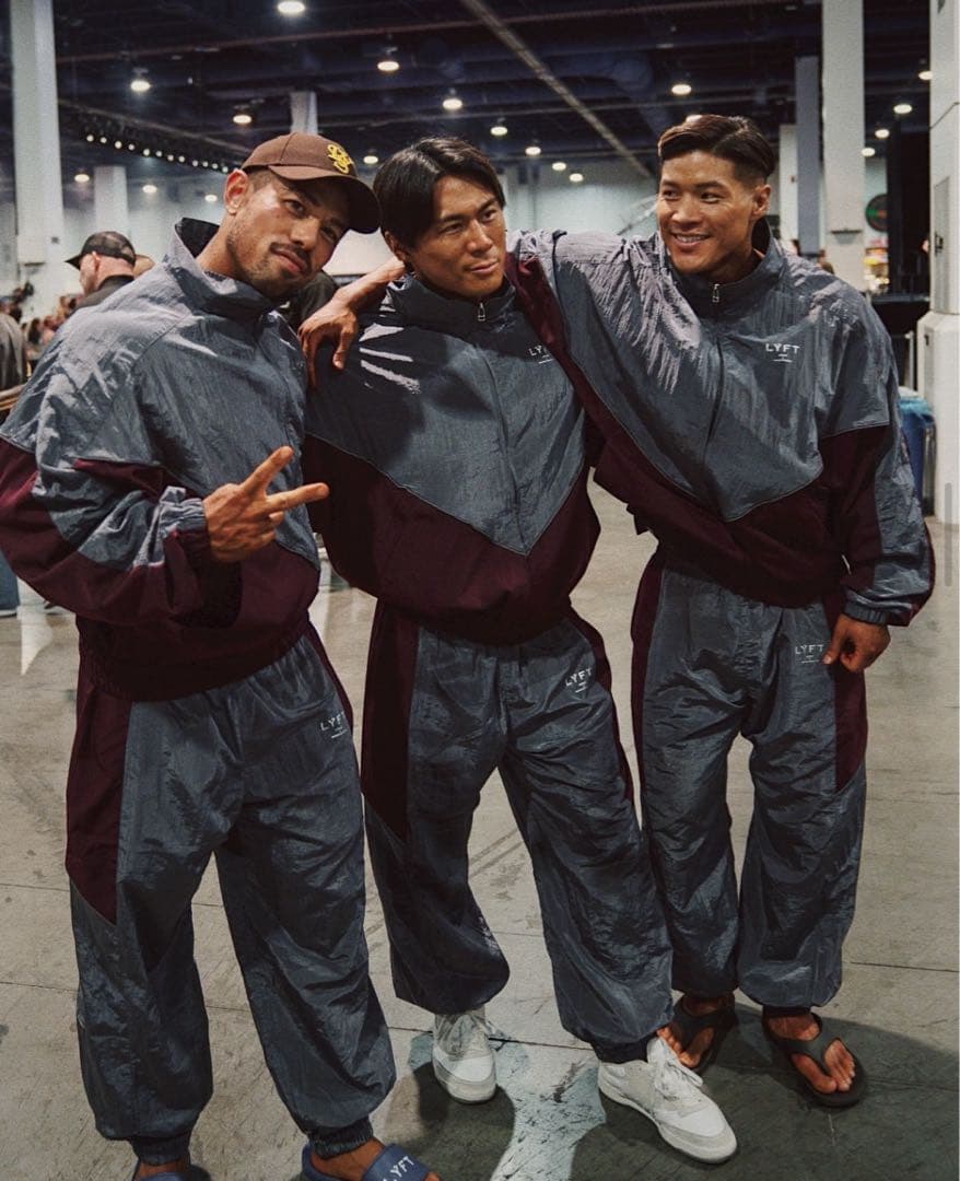 【セットアップ】LYFT 2LINE OVERSIZE TRACK JACKET