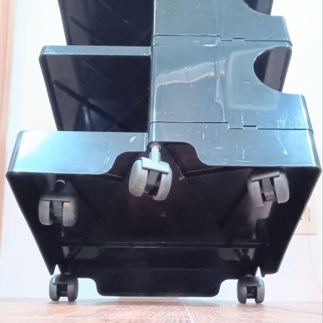 B-LINE ボビーワゴン 3段3トレイ ブラック