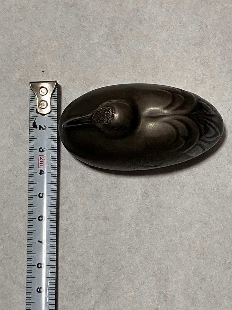 純銀 ボンボニエール　鶴