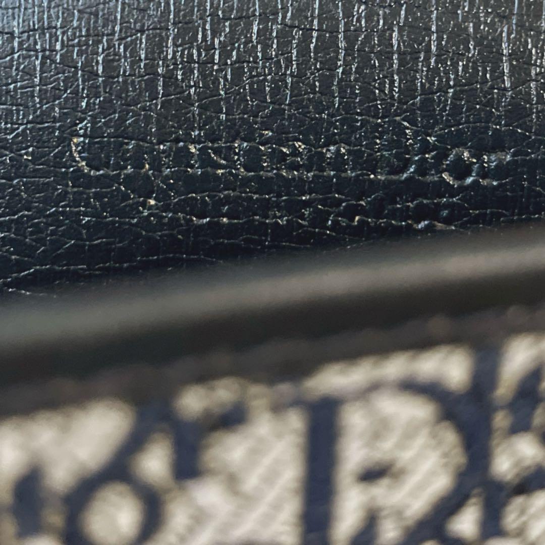 クリスチャンディオール トロッター クラッチバッグ セカンドバッグ ネイビー