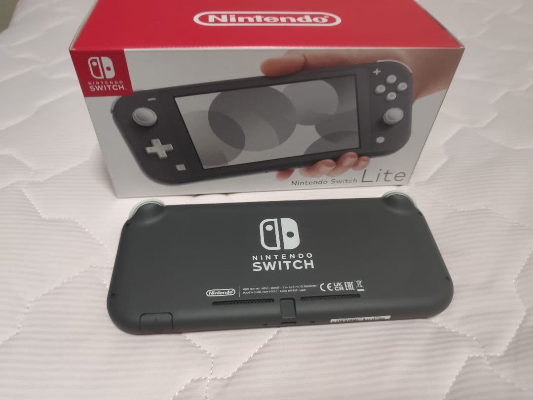 Nintendo Switch Lite グレー 本体 ワイヤレスコントローラー