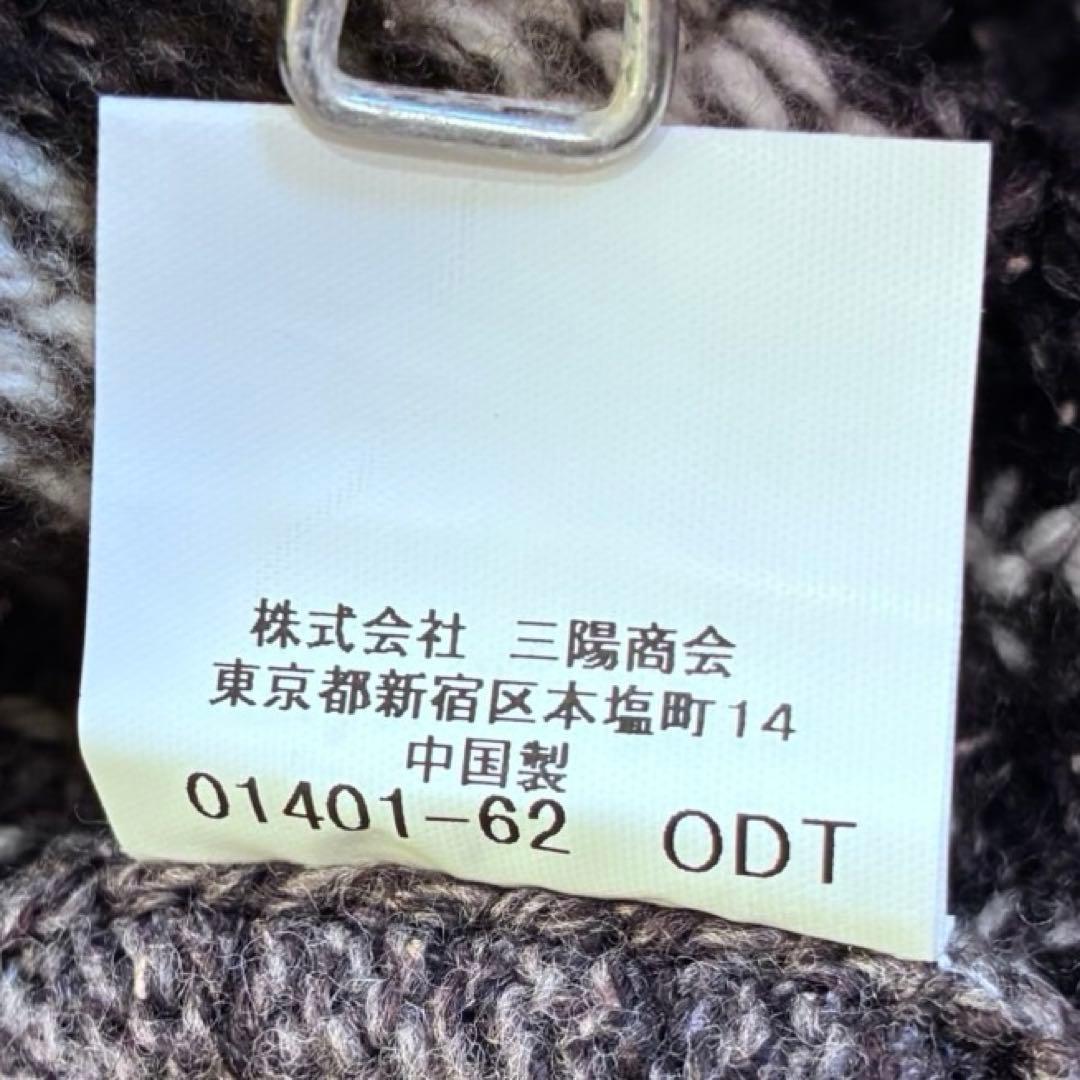 つば絢ひか様 新品級✨バーバリーロンドン ニットセーター ノバチェックメンズ羊毛