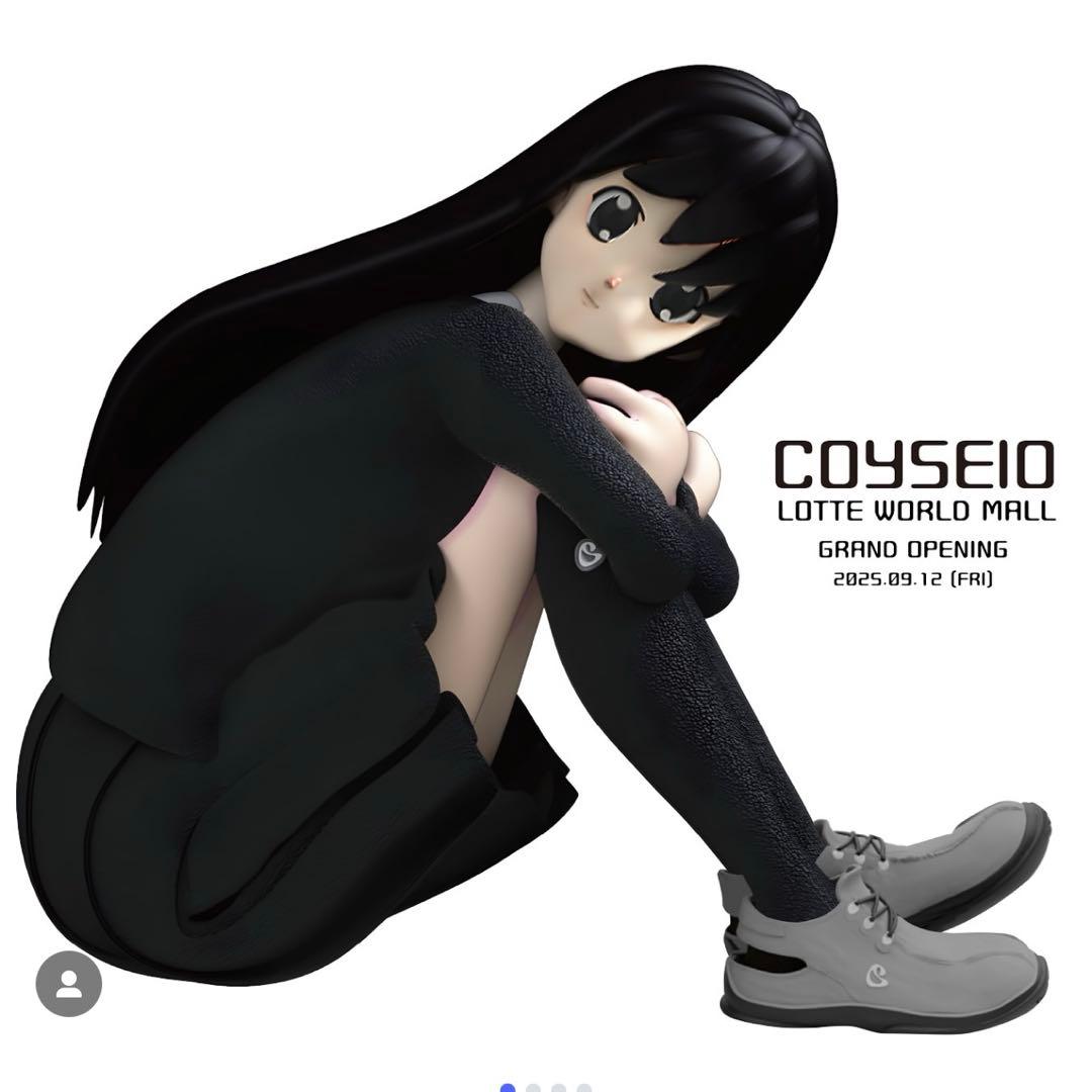 coyseio リボンジャケット　グレイ　musinsa アウター　ジャケット