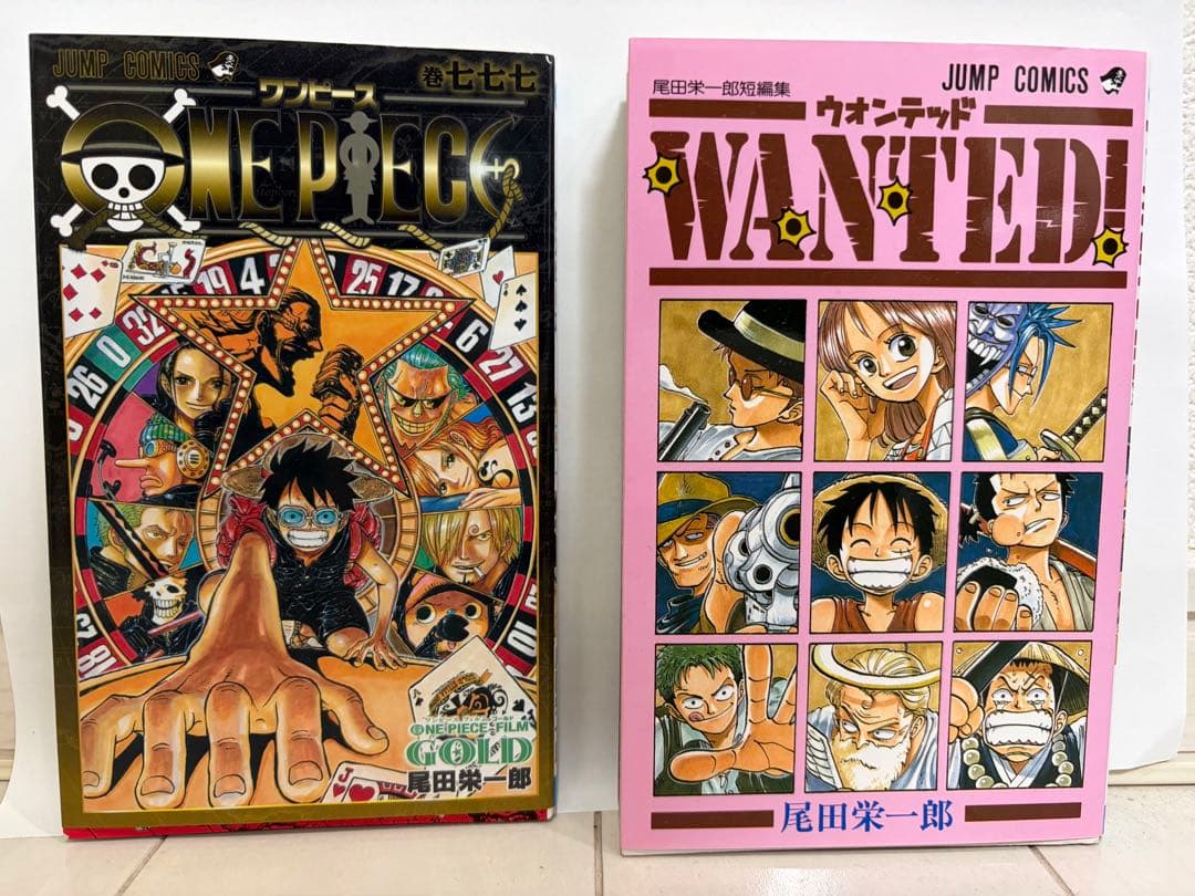 ONE PIECE ワンピース1～105巻＋777巻＋WANTEDセット送料込み
