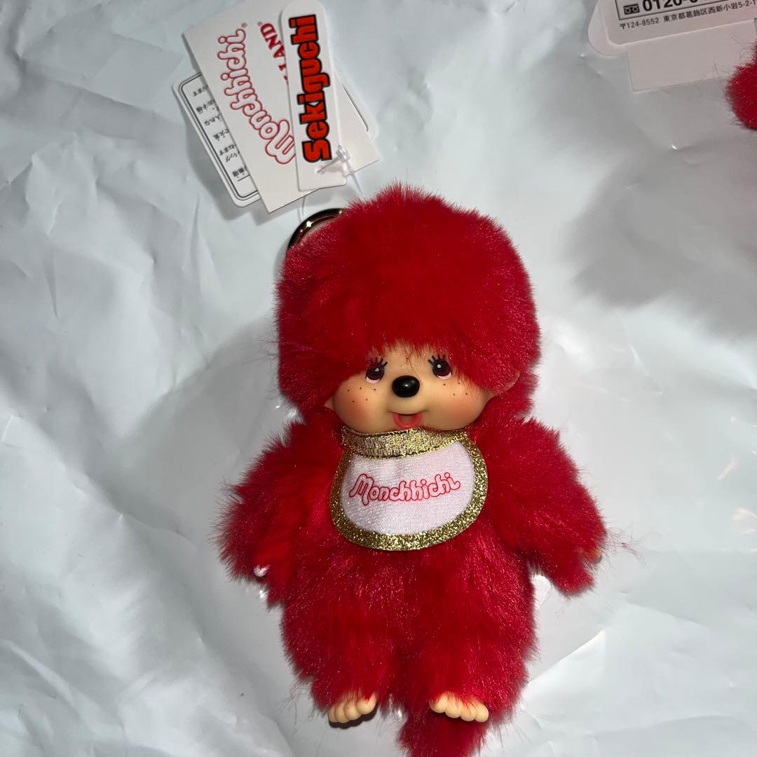 お顔厳選キデイランド80周年モンチッチコラボぬいぐるみキーチェーン男の子女の子