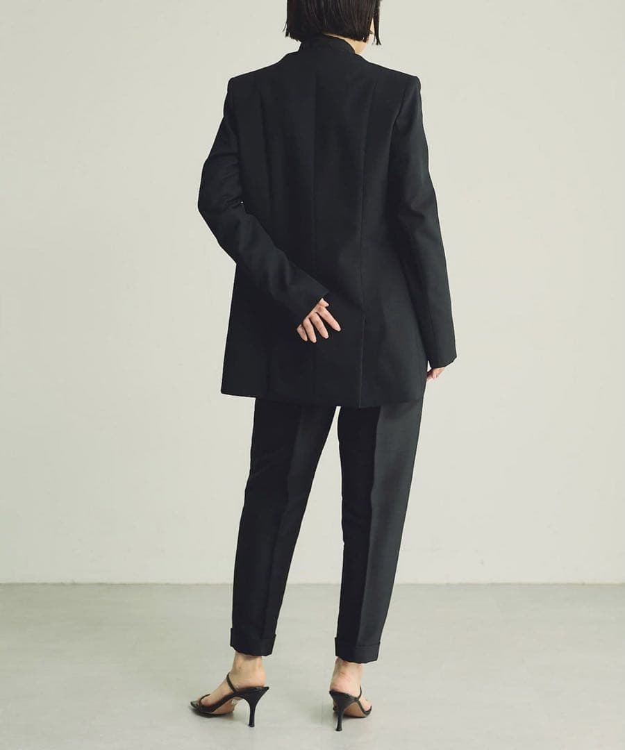 定価約5万 美品WhimGazette 長谷川京子さんコラボカラーレスジャケット