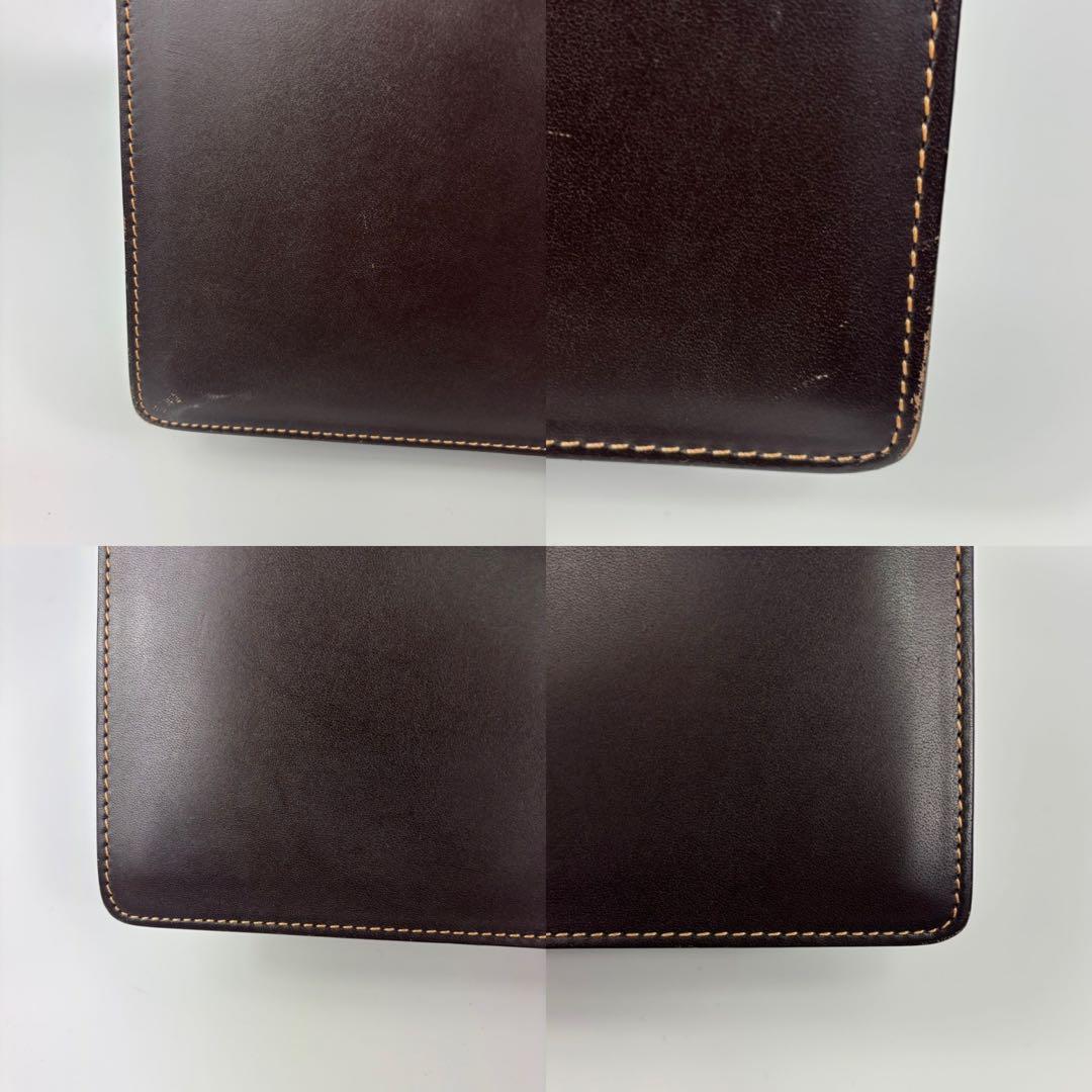 【廃盤】土屋鞄 ダレスバッグ ブライドルレザー ビジネスバッグ　ブラウン　ミニ