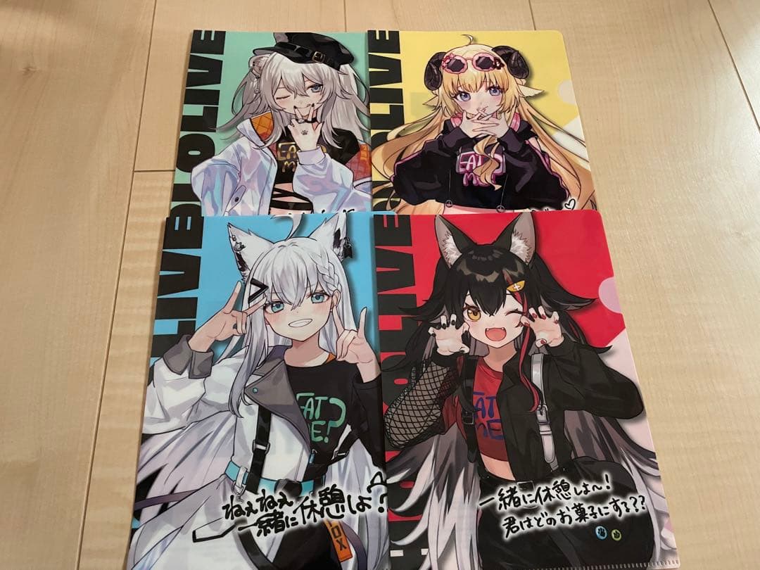 ホロライブ クリアファイル 34枚➕ミニ下敷き4枚