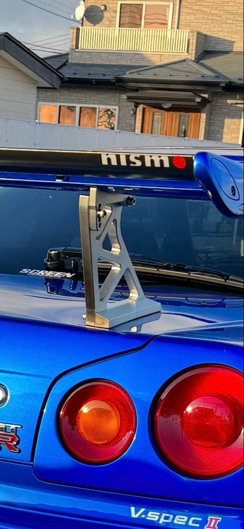 スカイライン GT-R(BNR34)用純正リアウイングハイポジションステー