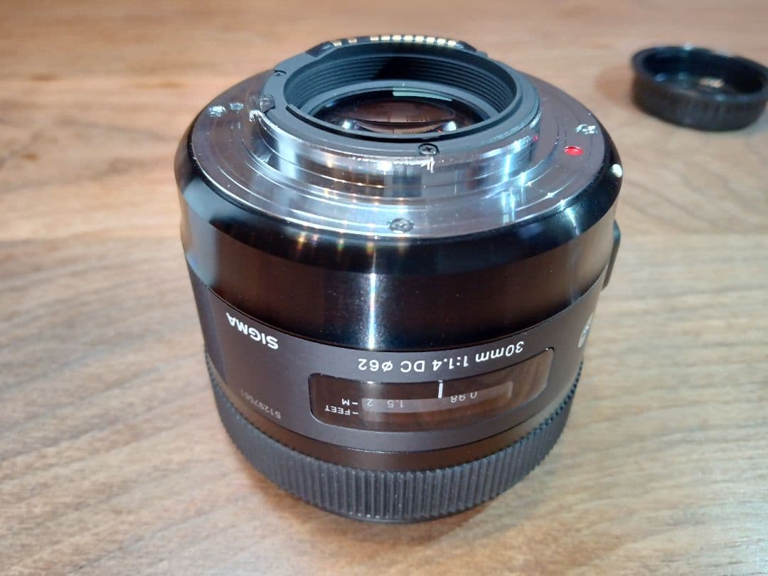 レンズフィルター付 希少 SIGMA Art 30mm F1.4 DC 保証付