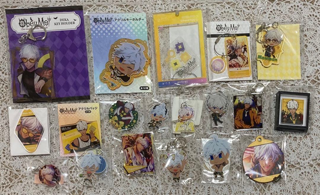 【期間限定値下げ中】Obey Me!マモン グッズ261点まとめ売り