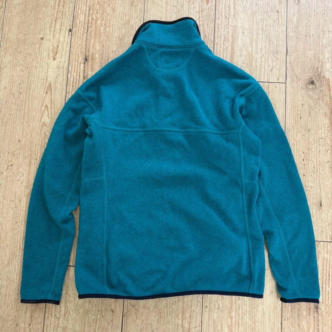 patagonia ターコイズ　FA17 ベターセーター　スナップボタン