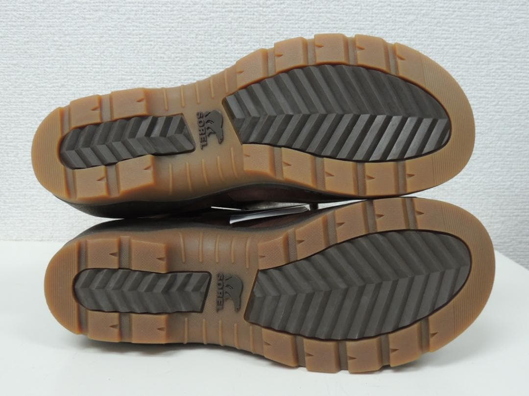 新品 SOREL TIVOLI Ⅲ オイルド レザー ショート ブーツ 25.5