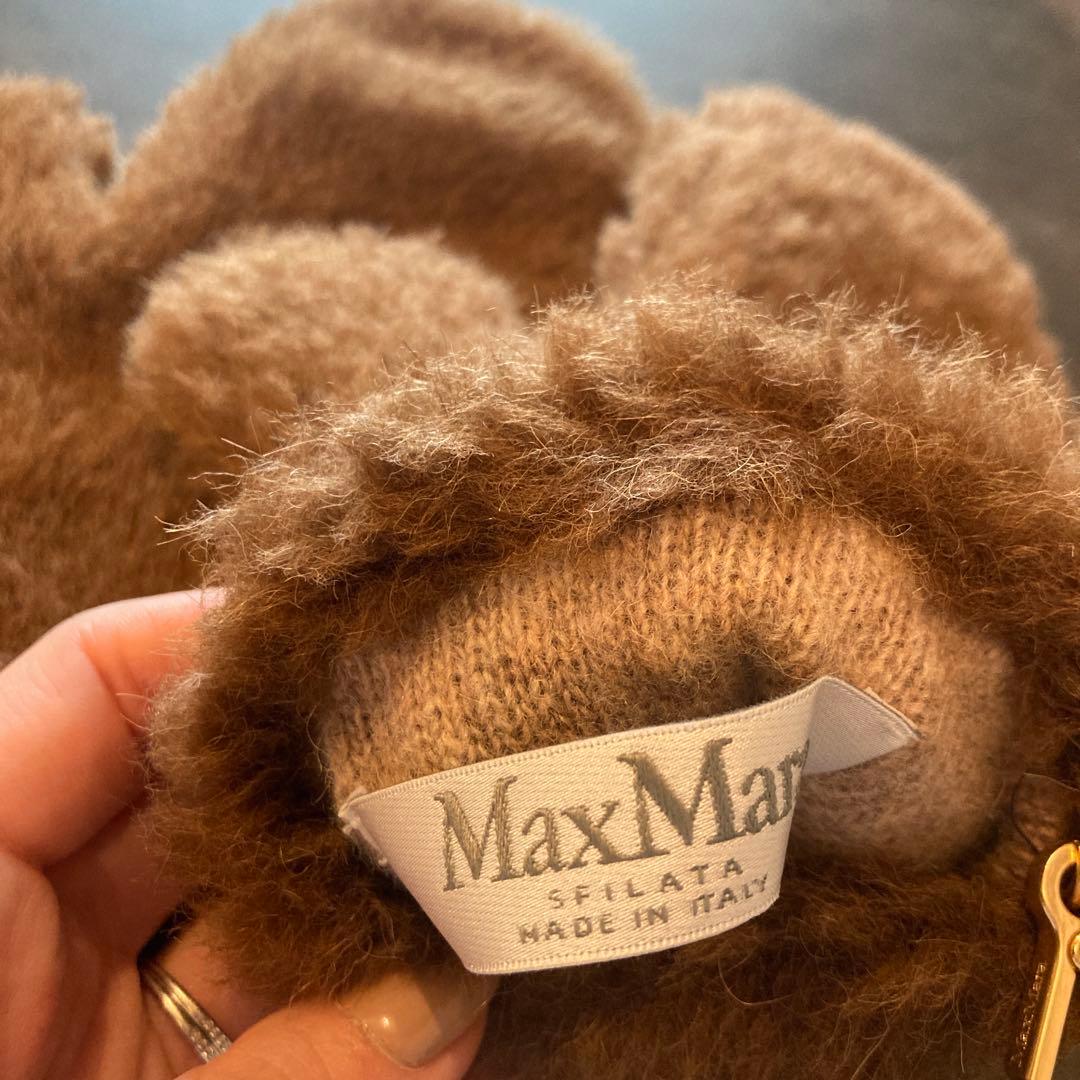 マックスマーラ　ミトン手袋　茶色